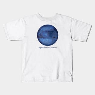 Legend of the Galactic Heroes planet Kids T-Shirt